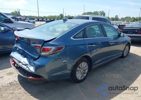 2016 Hyundai Sonata Hybrid Se из США, поврежденный, VIN KMHE24L11GA039367